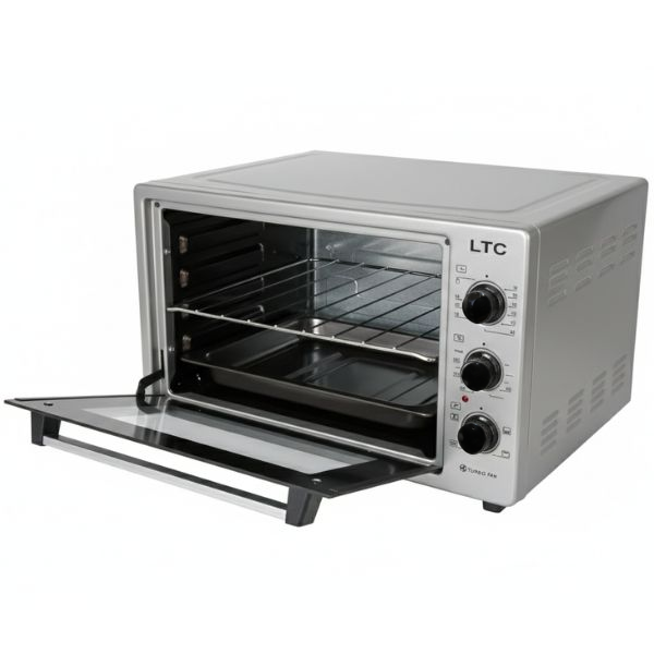Stolní trouba LTC 40 l – horkovzdušná, 1400 W, šedá